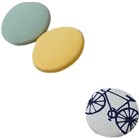 種類の違う3つのボタン